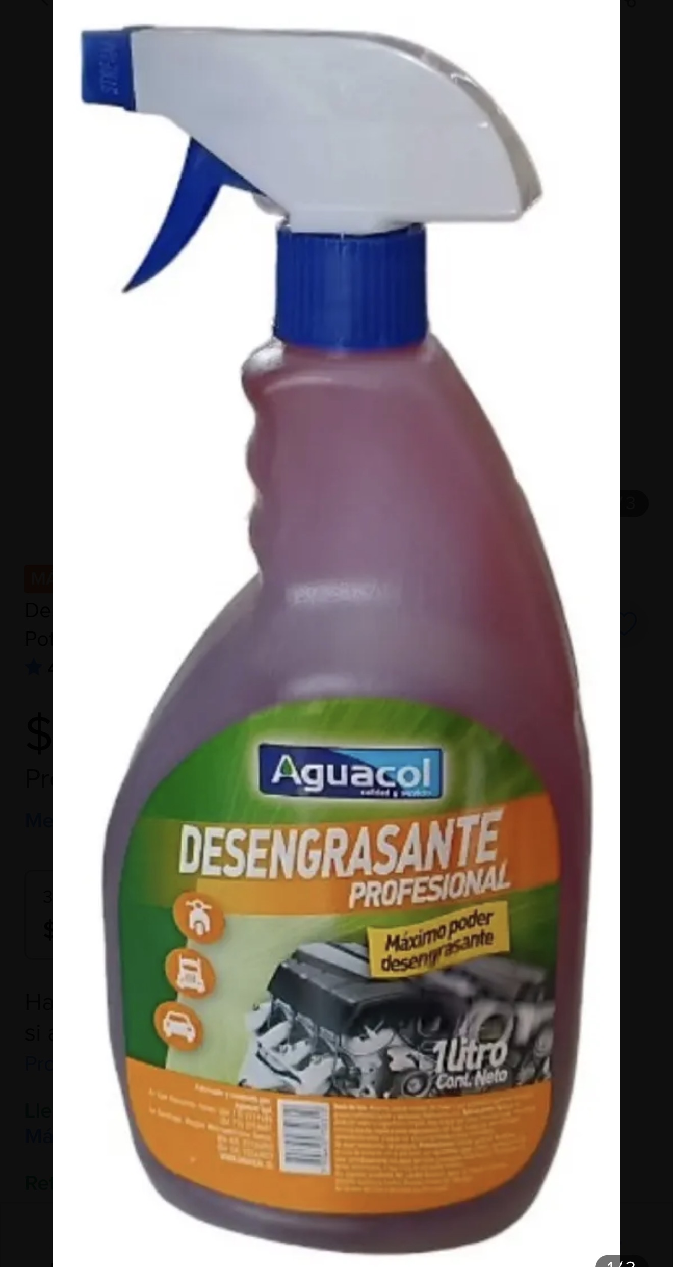Desengrasante Aguacol