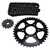 Kit de transmisión ktm duke 200 6 pernos  Cassarela