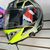 Casco Shiro Gris Amarll Talla Xl