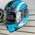 Casco Shiro Azul Blanco Matte Talla L